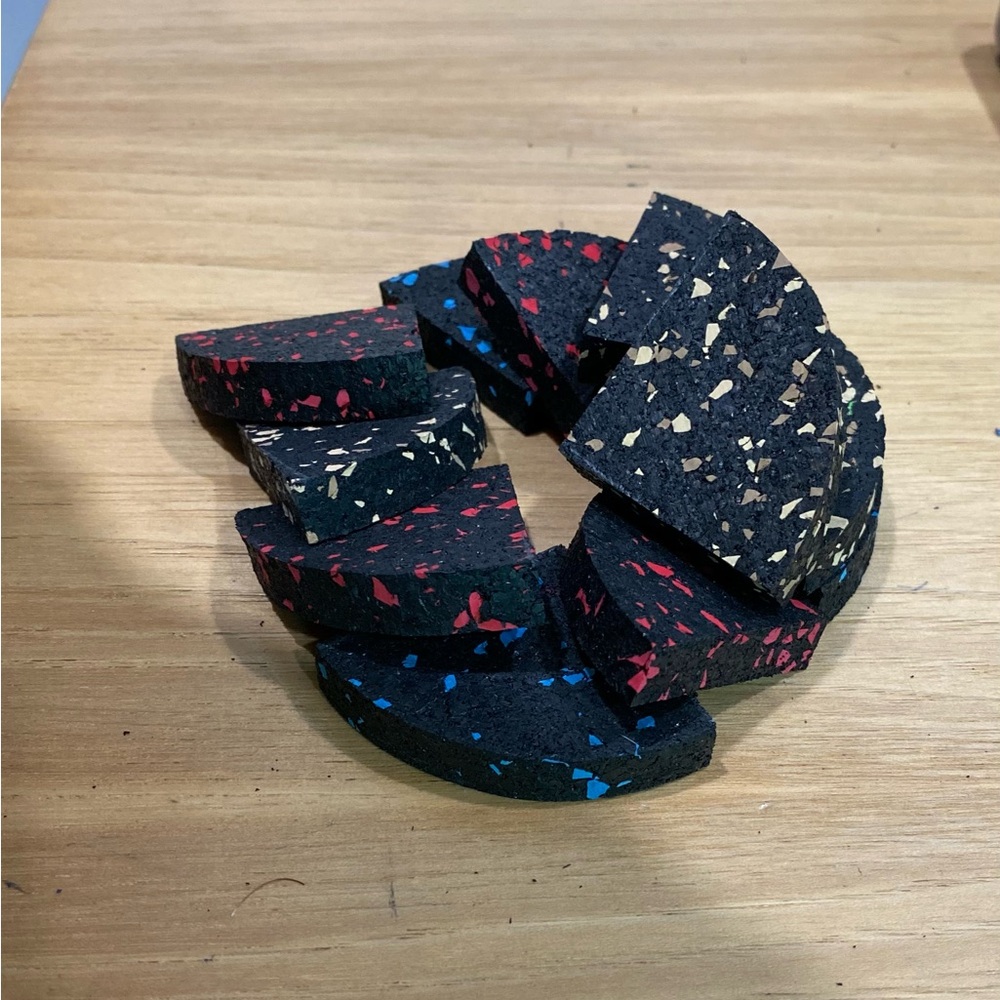 Pot Risers/Spacers-Colorful Speckled - Picture 4 of 5